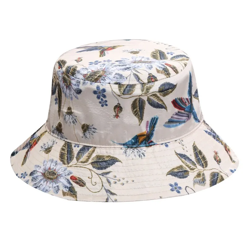 NEWBLOM  Fashion Vintage Cashew Print Bucket Hats